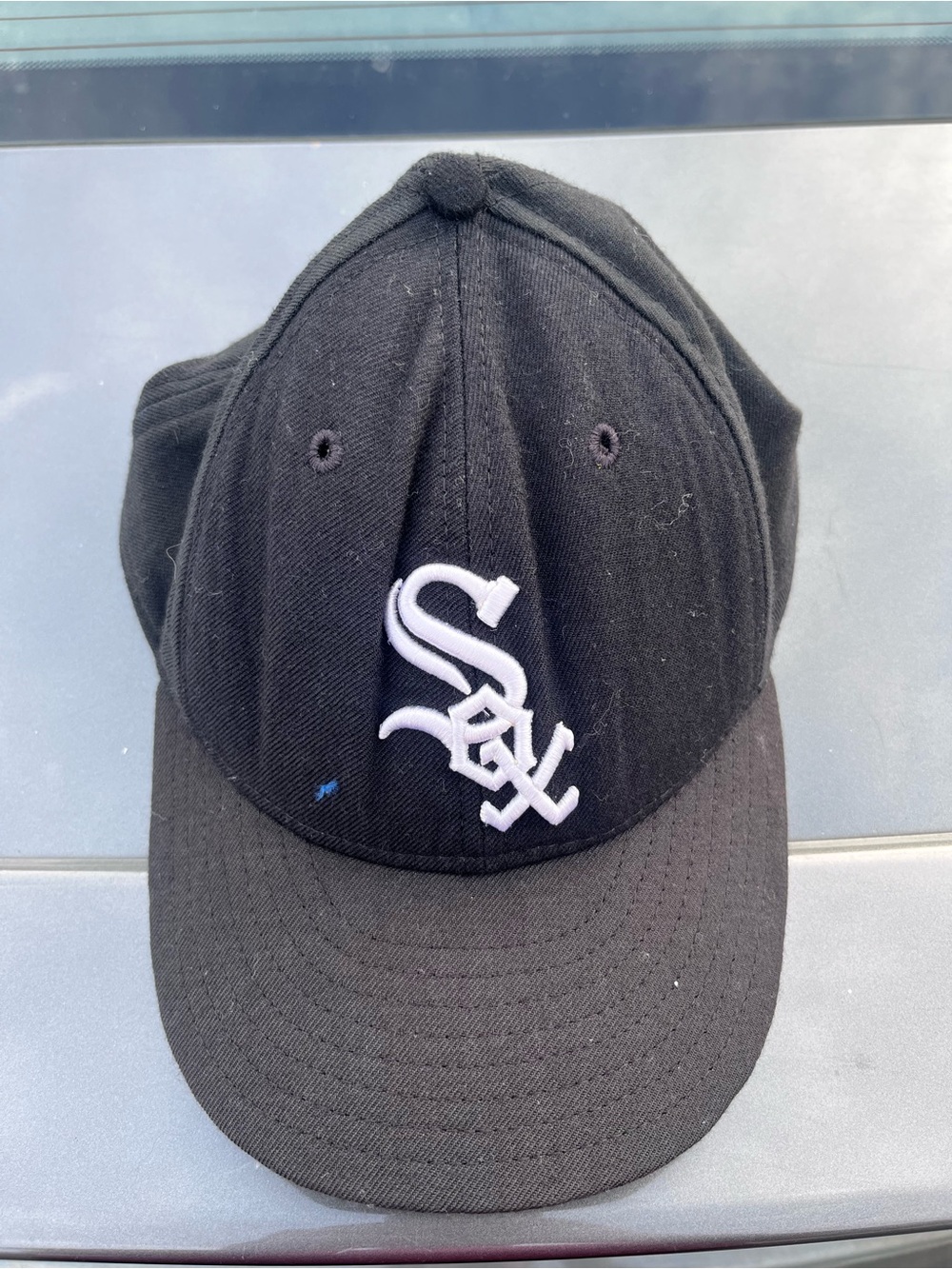 Chicago White Sox Diamond collection 7 1/8 men’s black made in usa cap